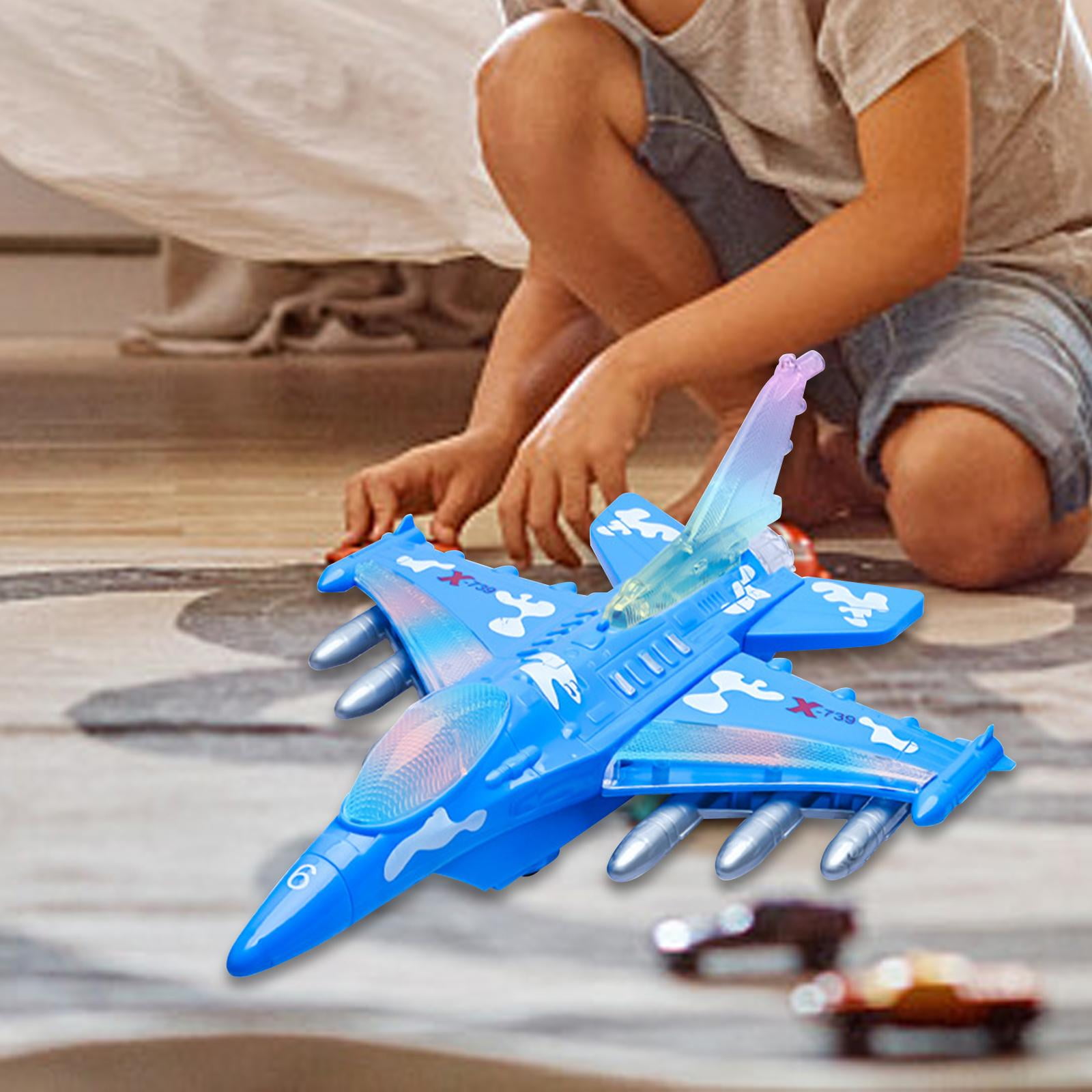 Avión Espuma Ligero 48cm | Juguete Volador Niños 4-8 Años Regalo