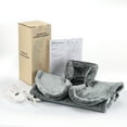 thumbnail image 3 of Extra Large Heating Pad 40"x24" Fast Heating Wrap with Auto Shut Off for Back, Neck and Shoulder, Waist Pain Relief, Dry/Moist Option, Gray, 3 of 3