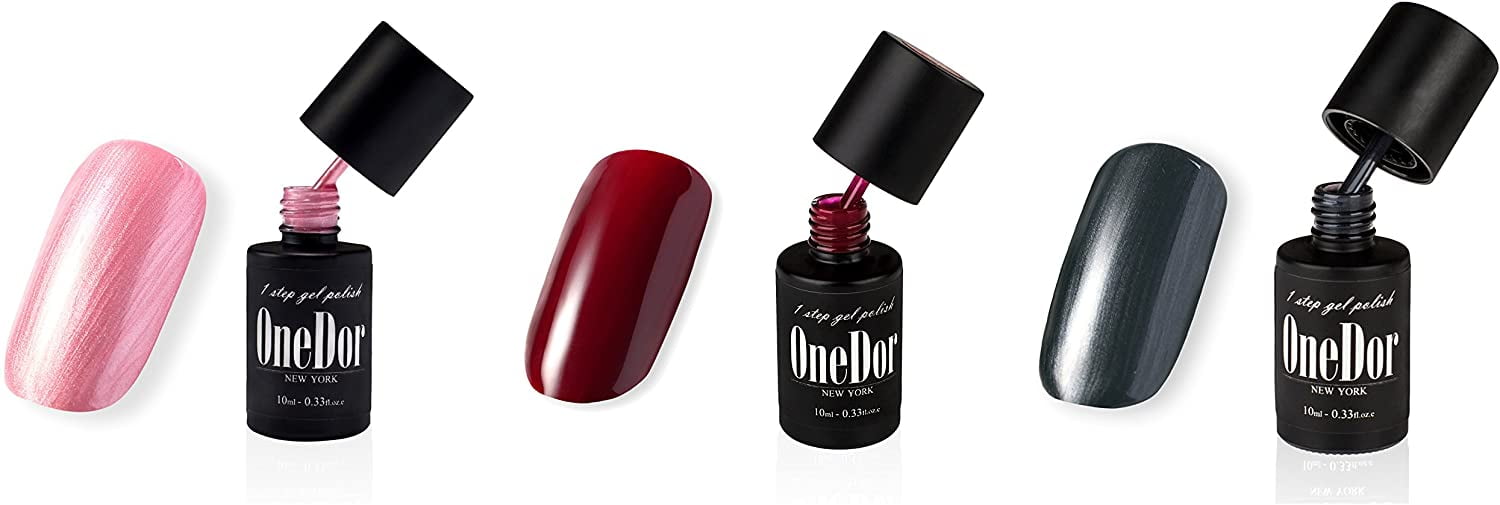 6. OneDor Gel Nail Polish Color Reviews - wide 1