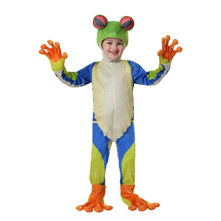 Realistic Tree Frog Costume for a Toddler