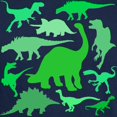 thumbnail image 3 of CafePress - FUN! LOTS Of DINOSAURS! Dark T Shirt - Men's Classic Graphic Cotton T-Shirt, 3 of 4