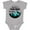AC-Heather Grey, variant on Daddy's Hiking Buddy with Mountains and Trees Boys or Girls Baby Bodysuit