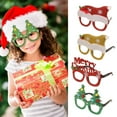 thumbnail image 2 of 4 Pcs Christmas Eyeglasses/Goggles Merry Christmas Party Props - Party Favors Christmas Gift for Kids (Christmas Goggles), 2 of 5