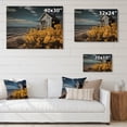 thumbnail image 4 of Designart "Retreat to the Seaside" Nautical & Beach Print on Natural Pine Wood, 4 of 5