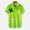 Green#04, variant on Pitauce St Patricks Day Shirt Men Short Sleeve Summer Beach Shirt Holiday Casual Print Loose Button Shirts on Clearance