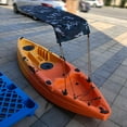 thumbnail image 4 of Universal Single Kayak Canoe Awning Fishings Sun Canopy 125X110Cm Folding Sunshade Tents Rain Shelters Boats Accessories, 4 of 9