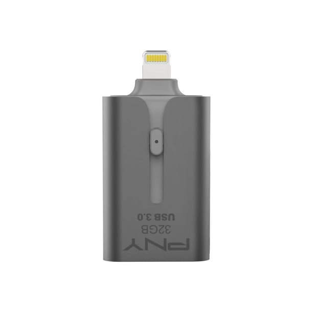Pny 32gb Duo Link Usb 3 0 Flash Drive For Apple Iphone Ipad P Fdi32gotgamg3 Ge Walmart Com Walmart Com