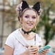 thumbnail image 3 of 3 sets Cats Cats de encaje de encaje con accesorio de vestuario de cosplay de campana, 3 of 6