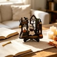 thumbnail image 5 of PoyoKee Ghost Reading Halloween Decorations, Ghost Reading Book Shelf Decor Spooky & Cute Stuff, Wooden Halloween Decor for Indoor Bedroom Fireplace, 5 of 8