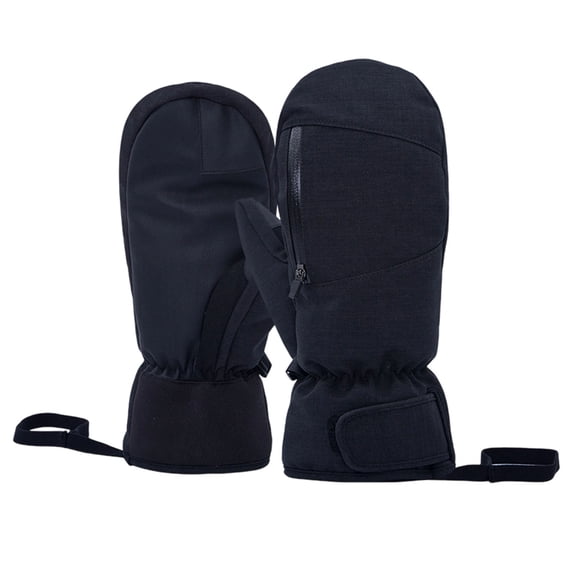 Insulated Ski Mittens for Extreme Cold Weather Windproof Thermal Gloves Ideal Snowboarding Winter Sports