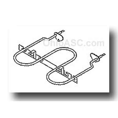 NUOVO ORIGINALE WHIRLPOOL 9760767 - Elemento Bruciatore Per Forno / Gamma