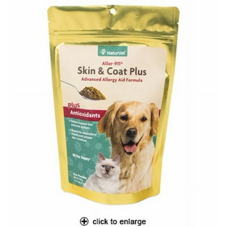 UPC: 0797801040051 | NaturVet – Aller-911 Advanced Allergy Aid Plus Antioxidants – 9 oz Powder – Supports Immune System  Skin Moisture & Respiratory Health – Enhanced with Omegas  DHA & EPA – For Dogs & Cats