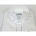 thumbnail image 2 of Men CEREMONIA Tuxedo Shirt Rhinestone 100% Cotton Turkey #stn 133 White Wing tip, 2 of 8