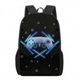thumbnail image 3 of PlayStation 5 ps Pattern Children School Bags for Girls Boys Teenager School Backpacks Kids Satchel Student Book Bag, 3 of 5