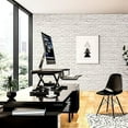 thumbnail image 3 of VersaDesk® 40"x24" PowerPro® Wide Electric Height Adjustable Standing Desk Converter for Multi Monitor & Laptop Workstations, Black, 3 of 8