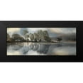 thumbnail image 2 of Anonymous 24x12 Black Modern Framed Museum Art Print Titled - Golden Dawn, 2 of 5