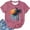 Pink@GC@, variant on CONZONE Women's T-Shirts Short Sleeve T-Shirts for Women Trendy Hawaii Graphic Y2K Soft Loose Fit 2026 Summer Beach Tops for Lady