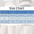 thumbnail image 6 of 2Pcs Bloomers for Women Ruffle Pumpkin Shorts Breathable Bloomers Shorts, 6 of 6