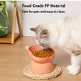 thumbnail image 5 of ACDANC 2Pcs Elevated Cat Bowls,Non-Slip Cat Bowls,Large Capacity Cat Food Container,Green, 5 of 6