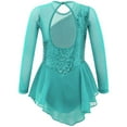 thumbnail image 3 of MSemis Kids Girls Sequins Figure Ice Skating Dress, 3 of 6