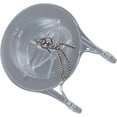thumbnail image 4 of HUGFEGWE Toilet Flappers Replacement Compatible for GA715014-GEG1 (Transparent) 3 Inch with Stainless Chain and Hook CJB91-107581, 4 of 7