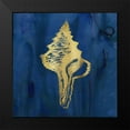 thumbnail image 2 of Robinson, Carol 20x20 Black Modern Framed Museum Art Print Titled - Indigo Sea Treasure I, 2 of 5