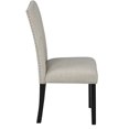 thumbnail image 4 of 5-Piece Dining Table Set, Marble Veneer Top Kitchen Table Set with 4 Thicken Cushion Dining Chairs for Home Living Room My Lux Decor Round, 4 of 8