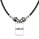 thumbnail image 1 of special letra nombre inglés charles collar a mano colgante de cuerda de cuero Unbranded M, 1 of 3