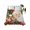 Forest, Emerald, Crimson, Gold, variant on Twin Flat Sheet 66"x96", Christmas Santa Claus Soft Lightweight Bedding Flat Sheets Only, Xmas Gift Pine Needles Farmhouse Brown Brushed Microfiber Top Bed Sheet, Breathable StainResistant Bedsheets