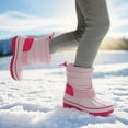 thumbnail image 5 of DREAM PAIRS Boys Girls Mid Calf Snow Boots Water-Resistant Winter Boots Anti-Slip Outdoor Shoes for Toddler/Little/Big Kids, 5 of 6