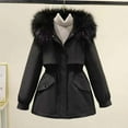 thumbnail image 1 of LOVZFMLL Jackets for Women's Loose Winter And Thick Insulation Work Attire Overcoming Cotton Jacket, 1 of 4