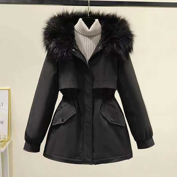 Puntoco Abrigo Mujer Suelto Invierno Felpa Y Aislamiento Grueso Ropa De Trabajo Superación Chaqueta De Algodón Liquidación Puntoco Puntoco-1