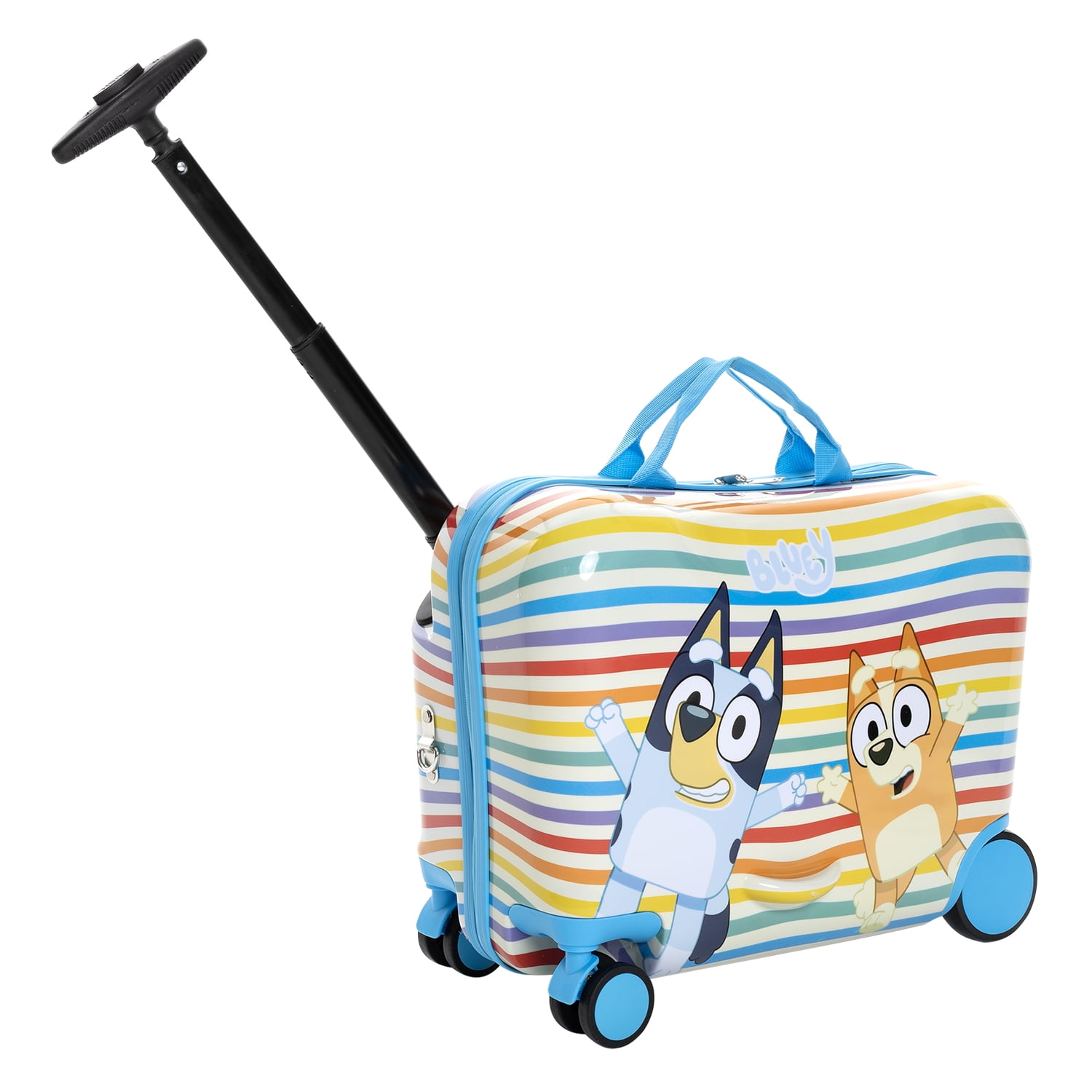 BBC Bluey Boy s 16 Luggage Light Blue