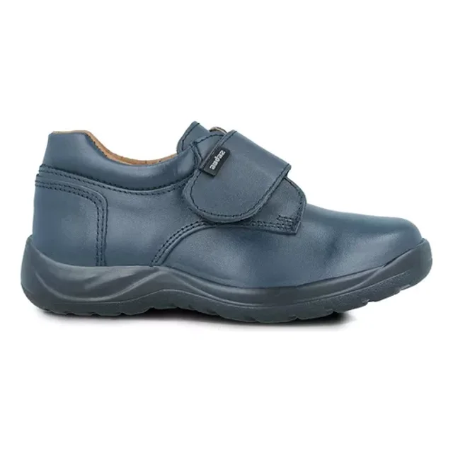 Zapatos Escolares Audaz Niño Casual Piel Marino