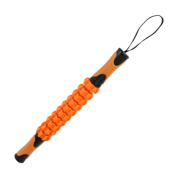 Unique Bargains 1 Pc Comfortable Fascia Manual Massager Tools 17.72"x1.97"x1.97" Orange