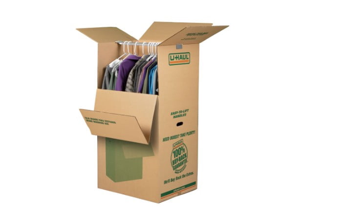Large Wardrobe Moving Box 24” x 24” x 48” (16 cu/ft)