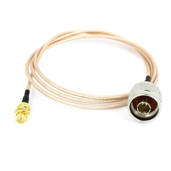Type N Male to RP-SMA Female M/F Adapter Pigtail Jumper RG316 Coax Cable 1M
