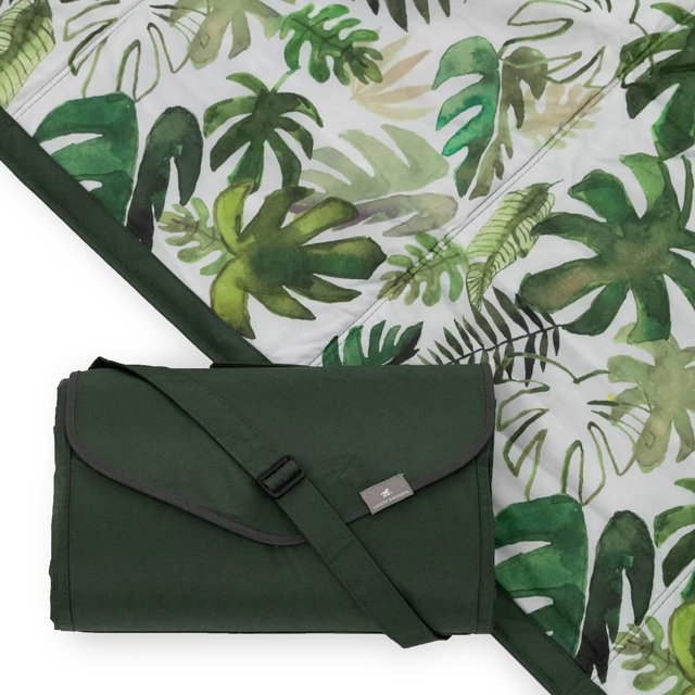 Manta Little Unicorn tropical de 152 x 152 cm, resistente al agua