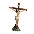 thumbnail image 5 of Jesus Crucifix Figurine Cross Statue Decorative Resin Material Suitable for Home Office or Hotel Display, 5 of 9