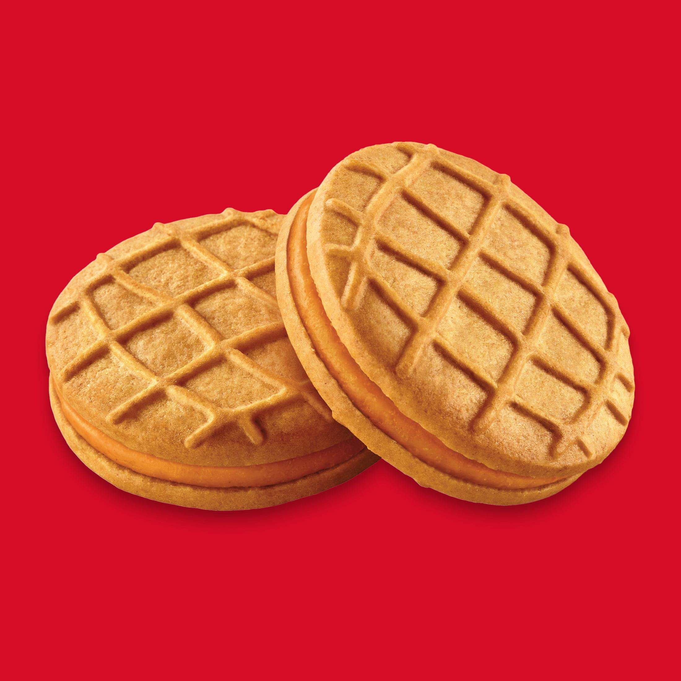 (2 pack) NUTTER BUTTER Peanut Butter Sandwich Cookies, King Size, 3.5 oz