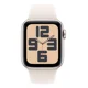 thumbnail image 2 of Apple Watch SE GPS • Caja de aluminio blanco estelar de 44 mm • Correa deportiva blanco estelar - S/M, 2 of 8