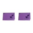 thumbnail image 3 of Maytalsory 1/2/3/5 50pack/lot Add Touch Of Class With Wedding Elegant Name Cards Smooth Surface deep purple 2PCS, 3 of 6
