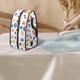 thumbnail image 3 of HELLHERO Love Pet Paw Print Travel Steamer Carrier Bag Large Size Polyester, Case Only, 3 of 6