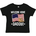 thumbnail image 3 of Inktastic Military Dad Welcome Home USA Flag Boys or Girls Toddler T-Shirt, 3 of 5