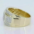 thumbnail image 2 of Men's Band Ring 2Ct Round Cut Lab Created Diamond 14K Yellow Gold Plated, 2 of 3
