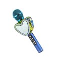 thumbnail image 3 of Wireless Microphone Recorder DC5V Speaker Noise Reduction Home KTV Reverberation Noise Reduction Home KTV Player Receiver Rechargeable Mic Wedding Blue, 3 of 9