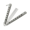 thumbnail image 4 of Justharion Beginner s Training for Mustache and Beard Grooming Silver 21.5cm 5Set, 4 of 6