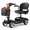 Black-30 Mile, variant on Flycity 24V 4 Wheel Mobility Scooter for Seniors, Foldable 20 Miles Long Range Electric Scooter with LED Lights and Basket, 12Ah Electric Powered Wheelchair Device for Adults, Red