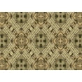 thumbnail image 1 of Ahgly Company Tapis Rectangulaire Lavable en Machine Rouge Brun, 8 Pieds x 12 Pieds, 1 of 7