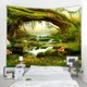thumbnail image 4 of Tapiz colgante de paisaje natural, manta de poliéster para pared, para sala de estar 230 x 180 cm, 4 of 9